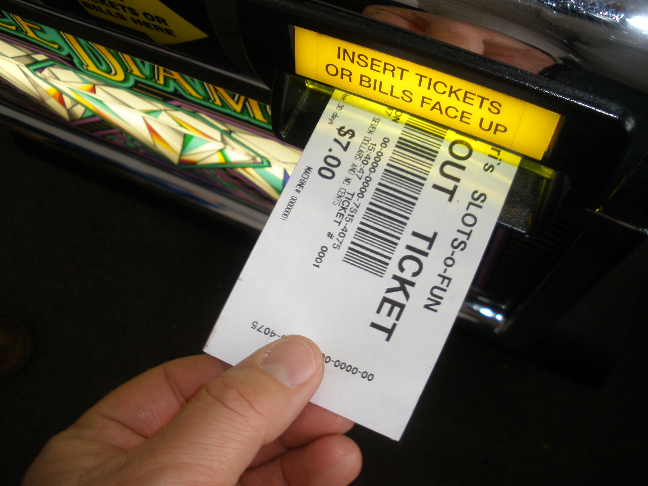 Ticket In/Ticket Out
