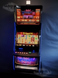 ARISTOCRAT WICKED WINNINGS 3 VIRIDIAN WIDESCREEN VIDEO SLOT MACHINE 
