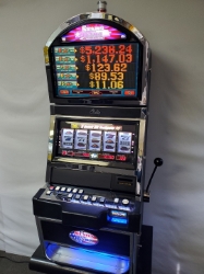BALLY QUICK HIT JACKPOT STARS & BARS S9000 SLOT MACHINE WITH TOP BONUS MONITOR 