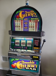 IGT DOUBLE CHERRY BAR S2000 SLOT MACHINE  