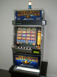 IGT GAME KING 6.2 MULTI GAME VIDEO POKER with LCD TOUCHSCREEN MONITOR (BLUE AVI CASINO GLASS) - 77 GAMES  