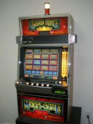 IGT GAME KING 6.2 MULTI GAME VIDEO POKER with LCD TOUCHSCREEN MONITOR (RED GLASS) - 77 GAMES 