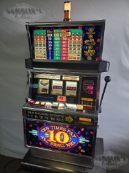 IGT TEN TIMES PAY FLAT TOP S2000 SLOT MACHINE 