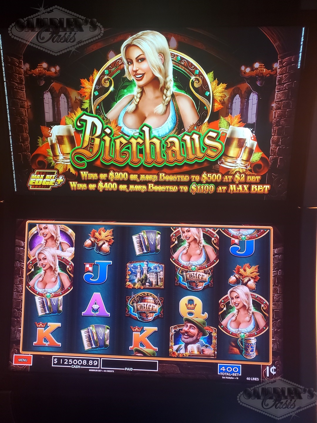 WMS BLADE GAME CHEST WITH JOHNNY CASH, BIER HAUS, RETURN FROM THE PLANET MOOLAH AND MORE MULTI GAME BB3 VIDEO SLOT MACHINE - 