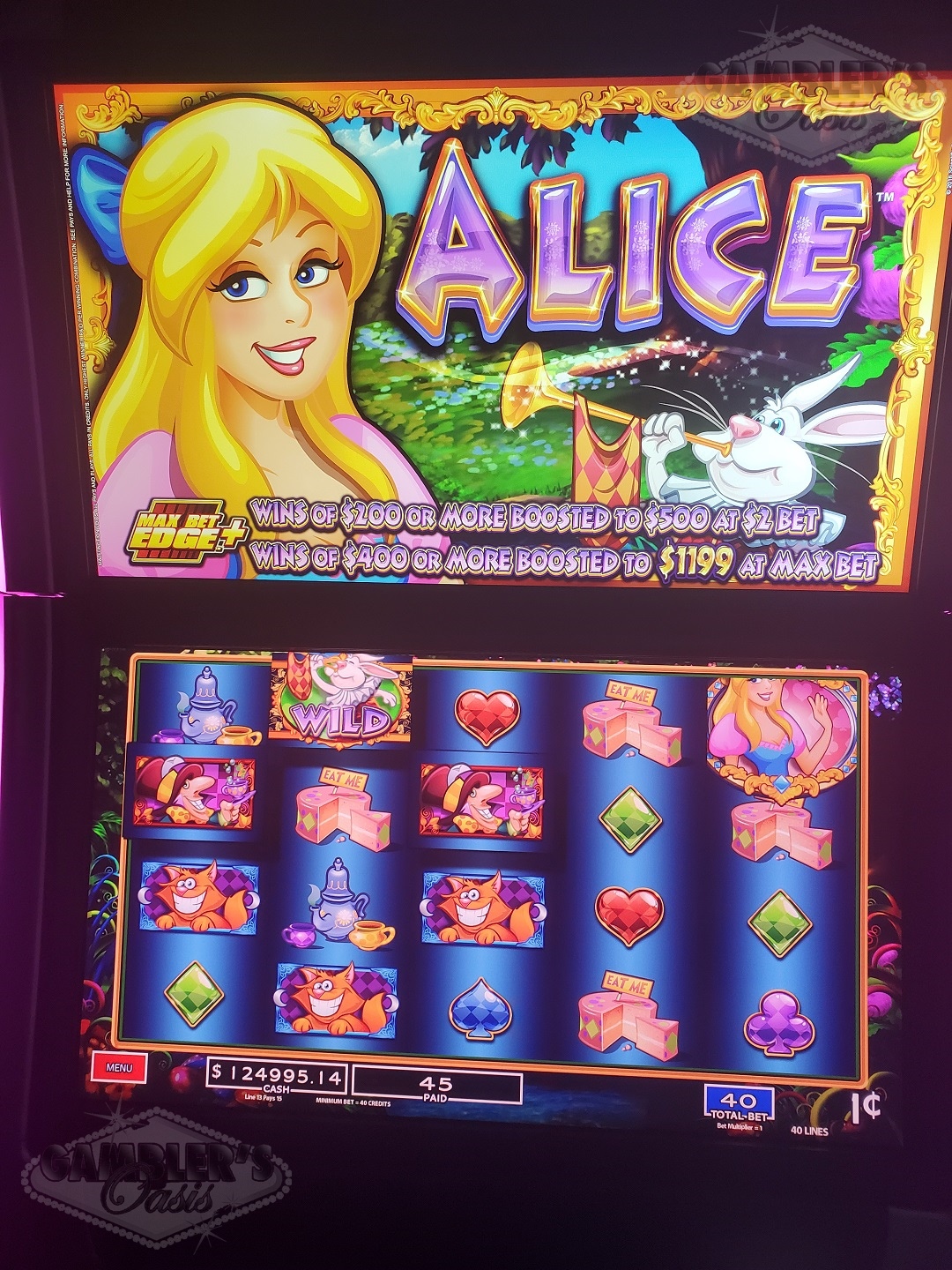 WMS BLADE GAME CHEST WITH JOHNNY CASH, BIER HAUS, RETURN FROM THE PLANET MOOLAH AND MORE MULTI GAME BB3 VIDEO SLOT MACHINE - 