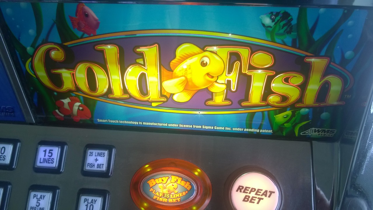 WMS Gold Fish Video Slot Machine - 