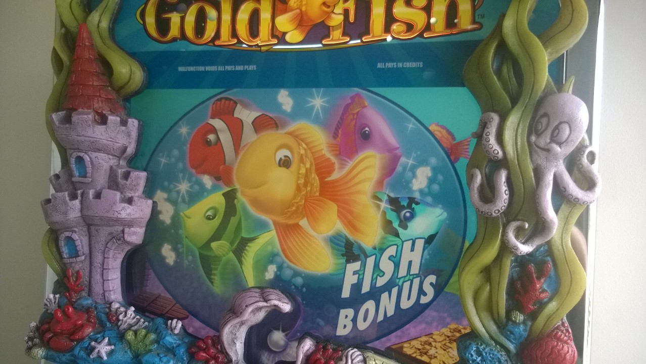 WMS Gold Fish Video Slot Machine - 