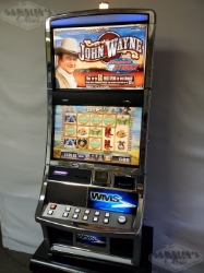 WMS JOHN WAYNE BB2 VIDEO SLOT MACHINE WITH DUAL MONITORS 