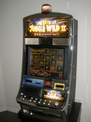 WMS JUNGLE WILD II VIDEO SLOT MACHINE 