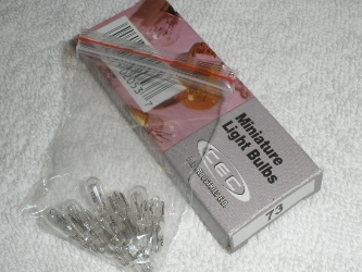 #73 Wedge Light Bulbs – Package of 10 